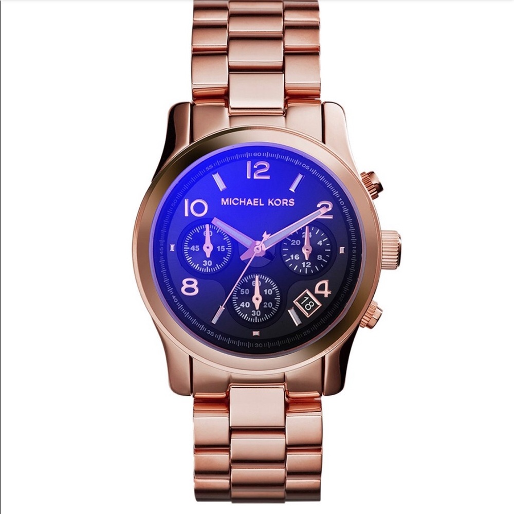 Authentic Rose Gold Michael Kors Watch